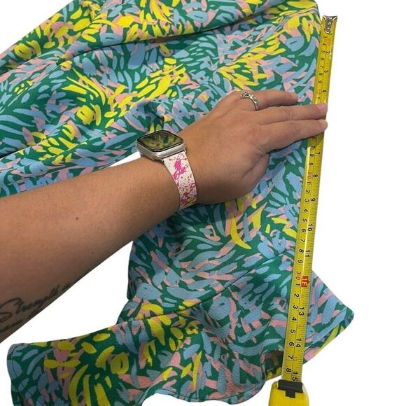 Mud Pie Pink, Yellow, Green & Blue Dress - Size Small - Picture 7 of 9